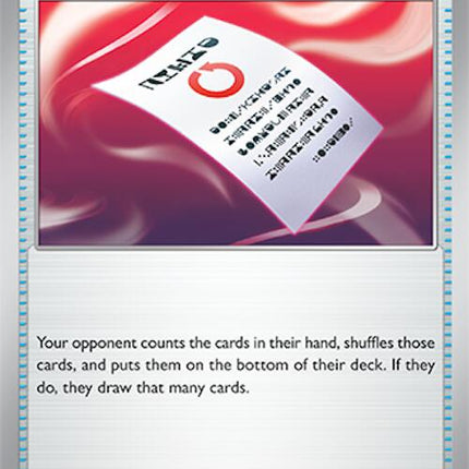 Meddling Memo (181/191) [Scarlet & Violet: Surging Sparks]