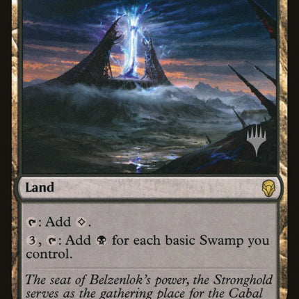 Cabal Stronghold (Promo Pack) [Dominaria Promos]