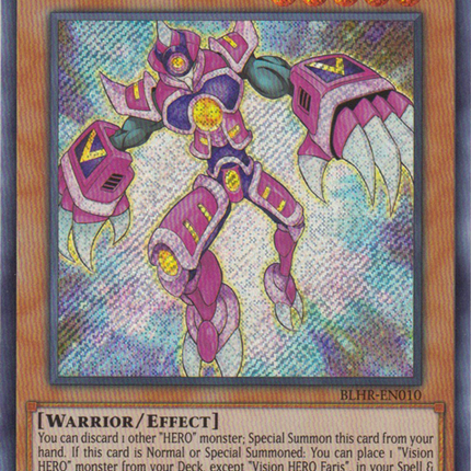 Vision Hero Faris [BLHR-EN010] Secret Rare