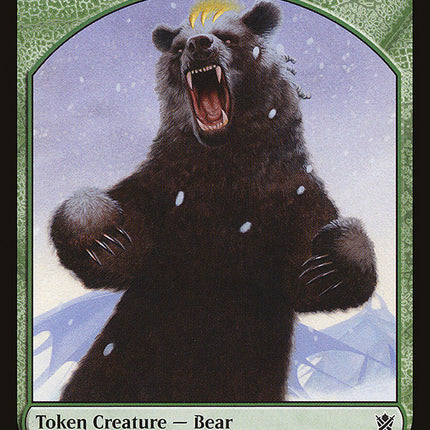 Bear Token [Khans of Tarkir Tokens]
