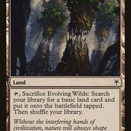 Evolving Wilds [Duel Decks: Sorin vs. Tibalt]