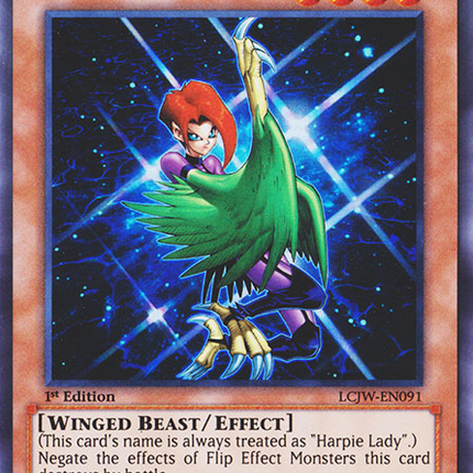 Harpie Lady 2 [LCJW-EN091] Super Rare