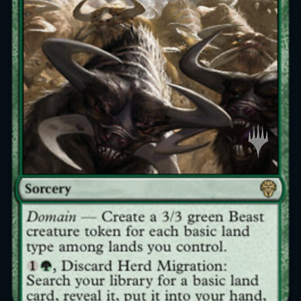 Herd Migration (Promo Pack) [Dominaria United Promos]