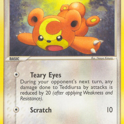 Teddiursa (77/115) [EX: Unseen Forces]