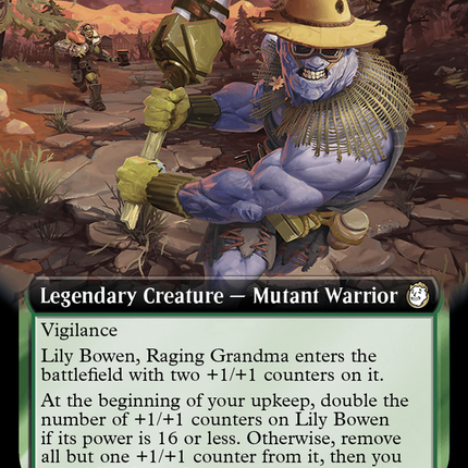 Lily Bowen, Raging Grandma (Extended Art) (Surge Foil) [Fallout]