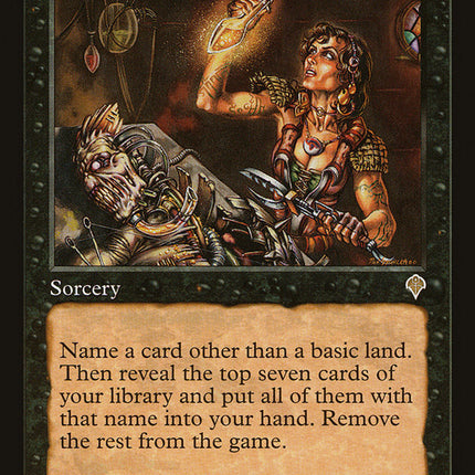 Desperate Research [Invasion]