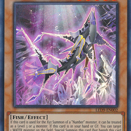 Crystal Shark [LED9-EN002] Super Rare