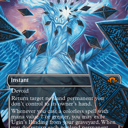 Ugin's Binding (Borderless) [Modern Horizons 3]