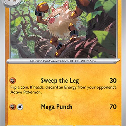Primeape (099/191) [Scarlet & Violet: Surging Sparks]