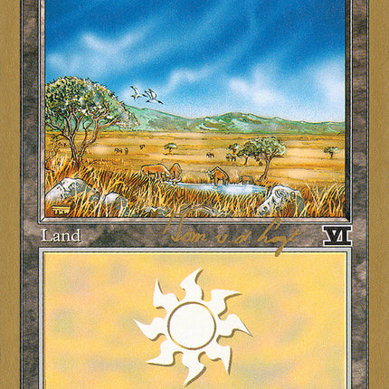 Plains (tvdl331) (Tom van de Logt) [World Championship Decks 2000]