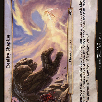 Reality Shaping (Planes) [Planechase 2012 Planes]