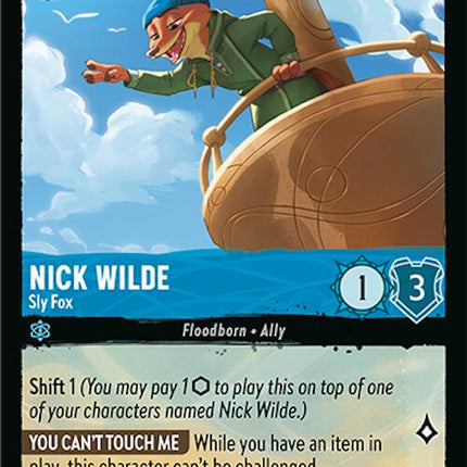 Nick Wilde - Sly Fox (150/204) [Azurite Sea]