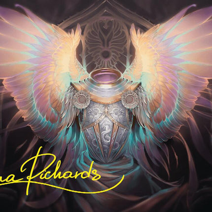 Celestial Armor Art Card (2/54) (Gold-Stamped Signature) [Foundations Art Series]