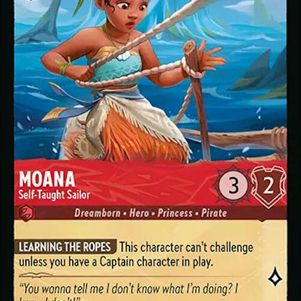 Moana - Self-Taught Sailor (117/204) [Azurite Sea]