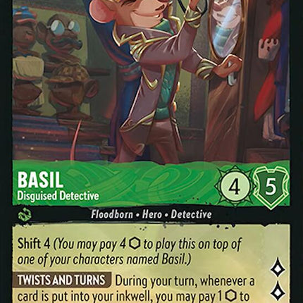 Basil - Disguised Detective (91/204) [Azurite Sea]
