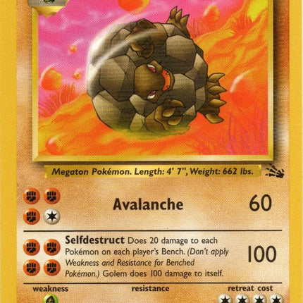 Golem (36/62) [Fossil Unlimited]