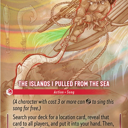 The Islands I Pulled From The Sea (Enchanted) (216/204) [Azurite Sea]