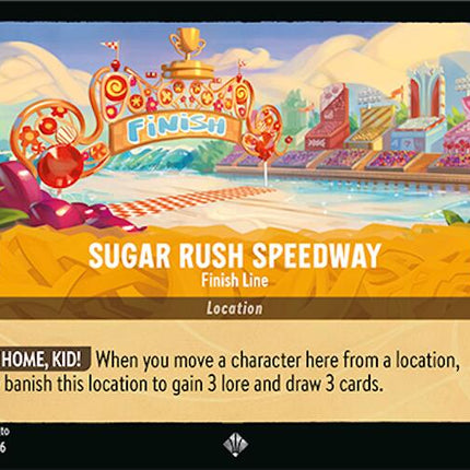 Sugar Rush Speedway - Finish Line (35/204) [Azurite Sea]