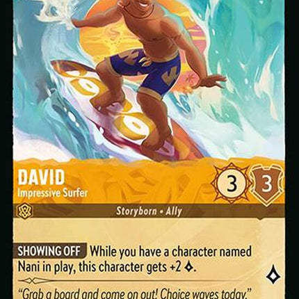 David - Impressive Surfer (8/204) [Azurite Sea]