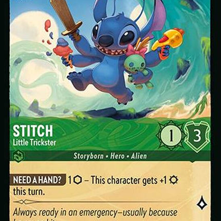 Stitch - Little Trickster (26/204) [Azurite Sea]