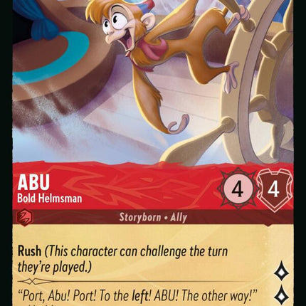 Abu - Bold Helmsman (114/204) [Azurite Sea]