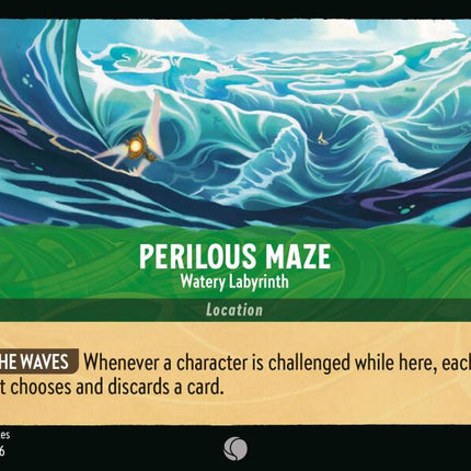 Perilous Maze - Watery Labyrinth (101/204) [Azurite Sea]