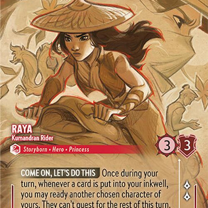 Raya - Kumandran Rider (Enchanted) (214/204) [Azurite Sea]
