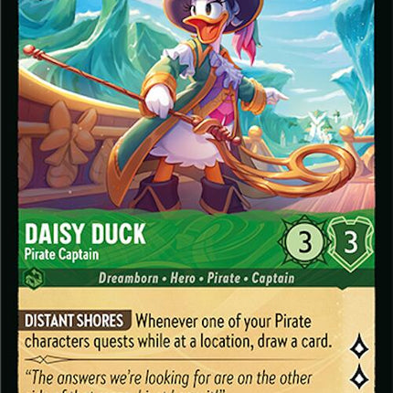 Daisy Duck - Pirate Captain (81/204) [Azurite Sea]