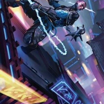 Kaito, Cunning Infiltrator Art Card (51/54) [Foundations Art Series]