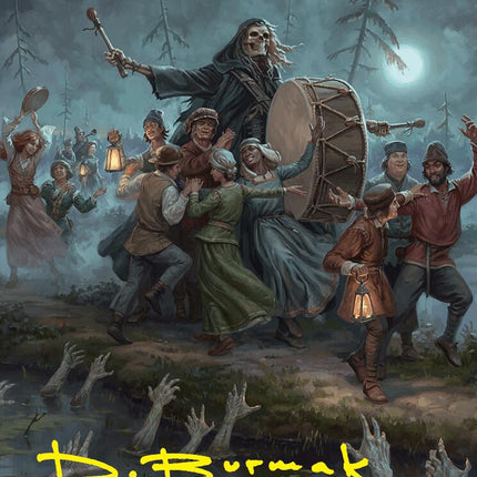 Blasphemous Edict Art Card (35/54) (Gold-Stamped Signature) [Foundations Art Series]