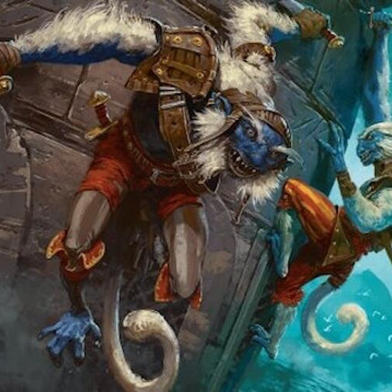 Goblin Boarders Art Card (11/54) [Foundations Art Series]