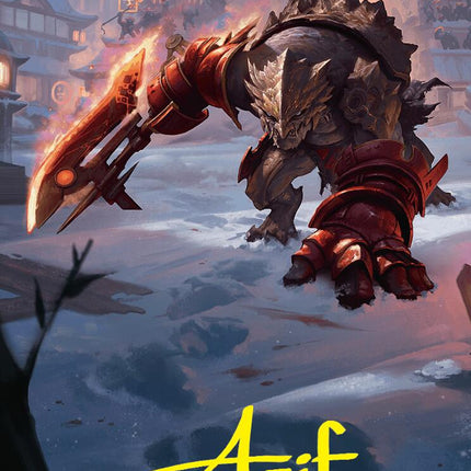 Searslicer Goblin Art Card (39/54) (Gold-Stamped Signature) [Foundations Art Series]