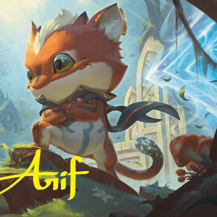 Loot, Exuberant Explorer Art Card (12/54) (Gold-Stamped Signature) [Foundations Art Series]