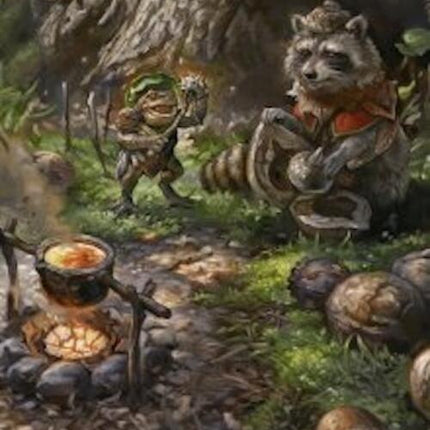 Sylvan Scavenging Art Card (46/54) [Foundations Art Series]