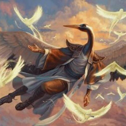 Kykar, Zephyr Awakener Art Card (16/54) [Foundations Art Series]