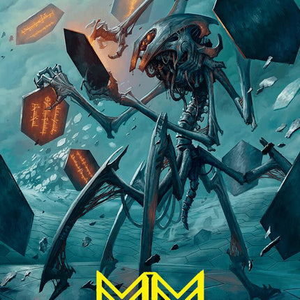 Scrawling Crawler Art Card (50/54) (Gold-Stamped Signature) [Foundations Art Series]