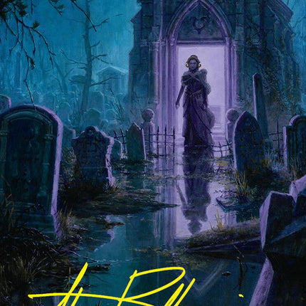 Swamp Art Card (23/54) (Gold-Stamped Signature) [Foundations Art Series]