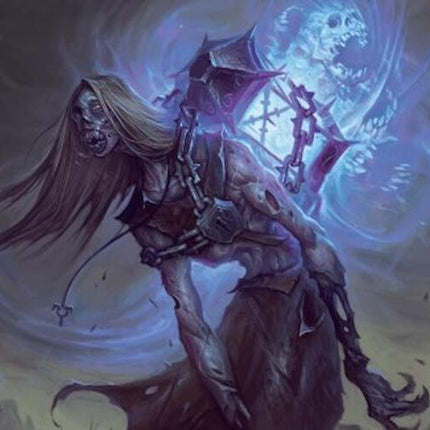Soul-Shackled Zombie Art Card (9/54) [Foundations Art Series]