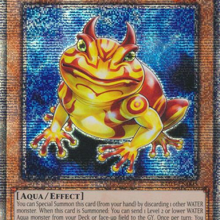 Swap Frog (Quarter Century Secret Rare) [RA03-EN005] Quarter Century Secret Rare