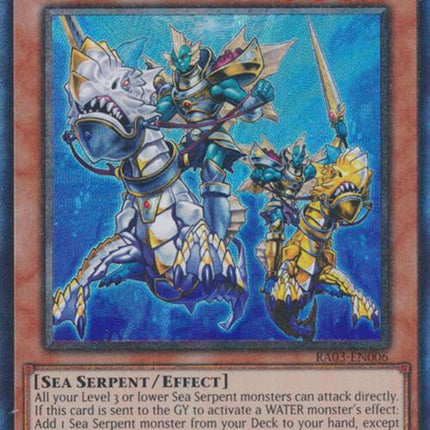 Atlantean Dragoons (CR) [RA03-EN006] Prismatic Collector's Rare