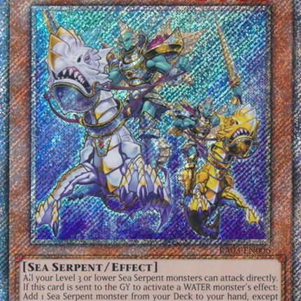 Atlantean Dragoons (Platinum Secret Rare) [RA03-EN006] Platinum Secret Rare