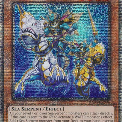 Atlantean Dragoons (Quarter Century Secret Rare) [RA03-EN006] Quarter Century Secret Rare