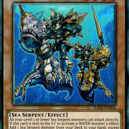 Atlantean Dragoons (UTR) [RA03-EN006] Prismatic Ultimate Rare