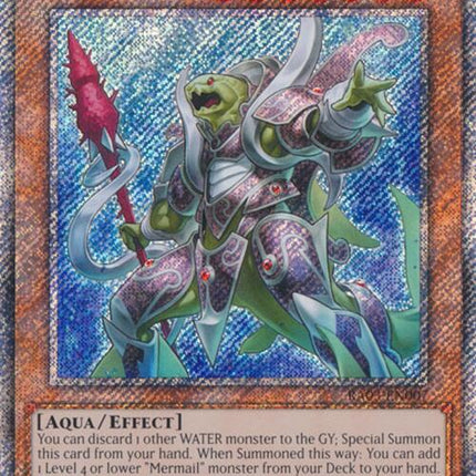 Mermail Abyssteus (Platinum Secret Rare) [RA03-EN007] Platinum Secret Rare