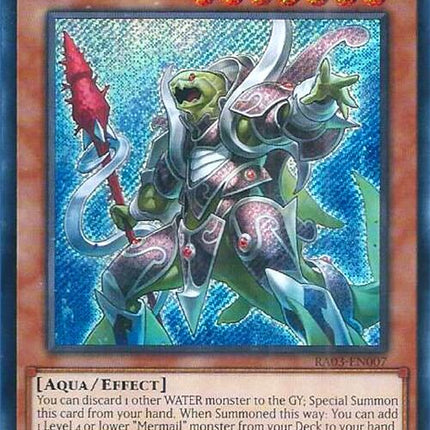 Mermail Abyssteus (Secret Rare) [RA03-EN007] Secret Rare