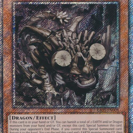 Redox, Dragon Ruler of Boulders (Platinum Secret Rare) [RA03-EN008] Platinum Secret Rare