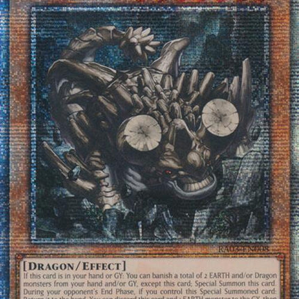 Redox, Dragon Ruler of Boulders (Quarter Century Secret Rare) [RA03-EN008] Quarter Century Secret Rare