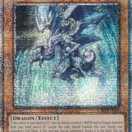 Tidal, Dragon Ruler of Waterfalls (Quarter Century Secret Rare) [RA03-EN009] Quarter Century Secret Rare