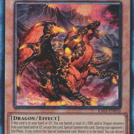 Blaster, Dragon Ruler of Infernos (UTR) [RA03-EN010] Prismatic Ultimate Rare