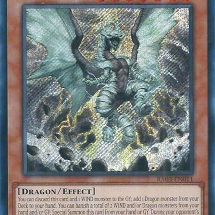 Tempest, Dragon Ruler of Storms (Secret Rare) [RA03-EN011] Secret Rare